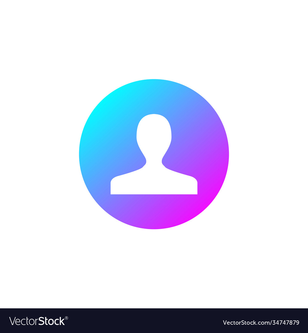 User sign icon person symbol human avatar Vector Image