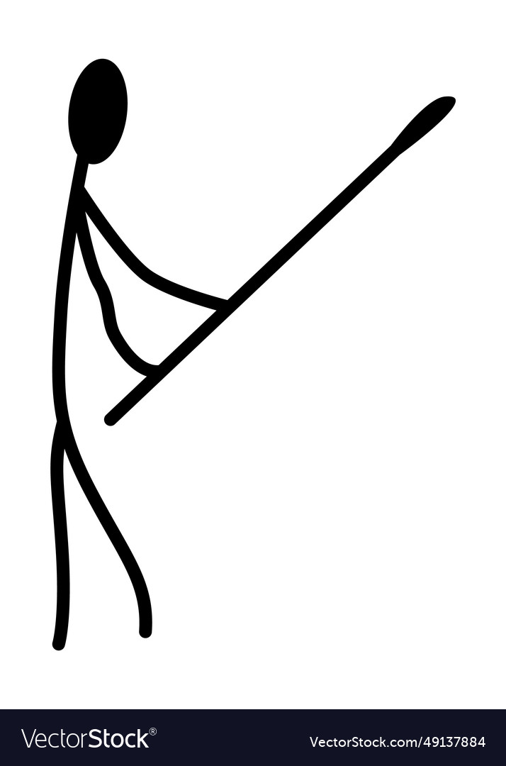 Prehistoric cave paintings old drawings Royalty Free Vector