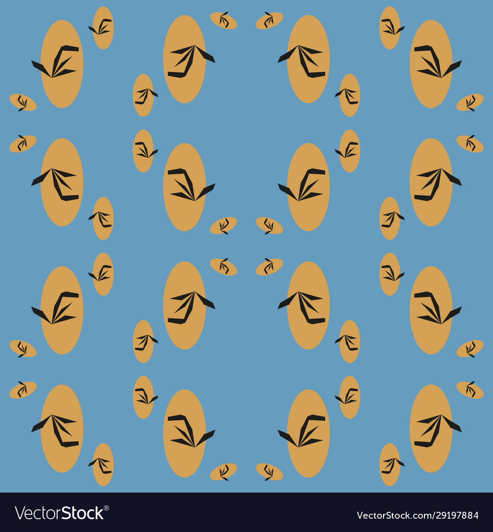 Seamless geometric pattern with colorful elements