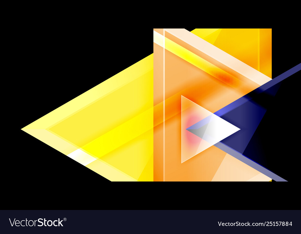 Triangle abstract background