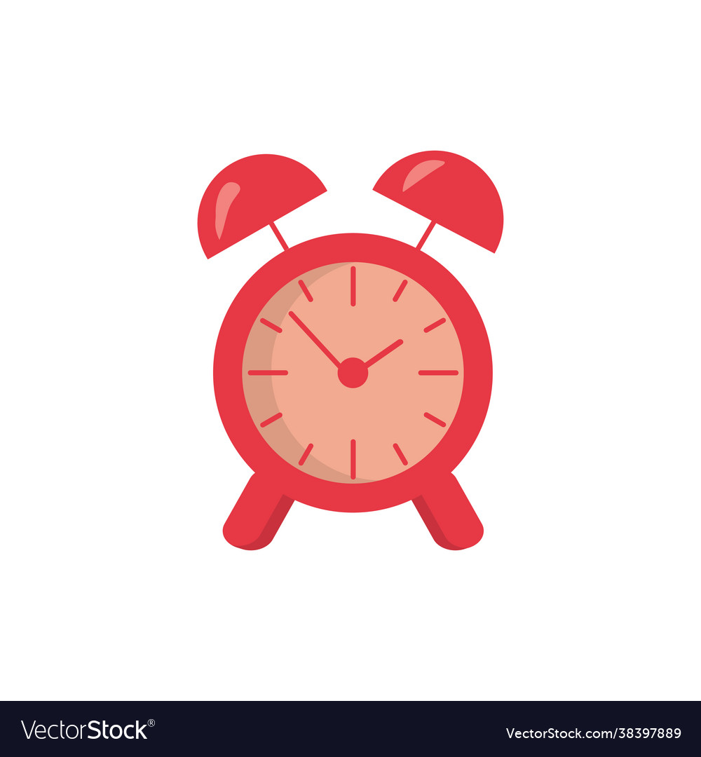 Alarm clock icon image design vector image Alarm clock icon image design