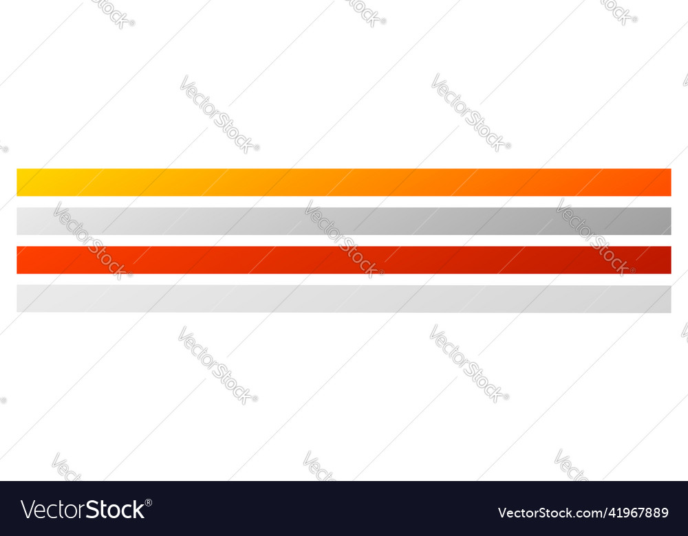 Banner button bar shapes with blank empty space vector image Banner button bar shapes with blank empty space