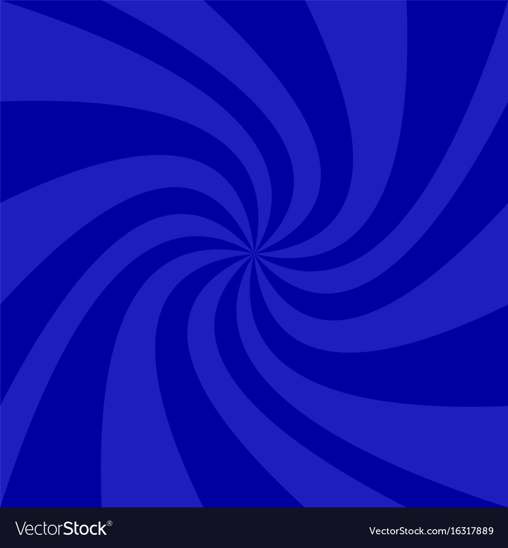 Blue geometrical spiral background - graphic