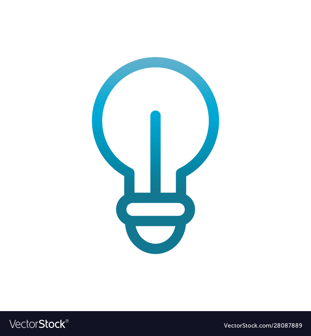 Creativity idea user interface blue gradient