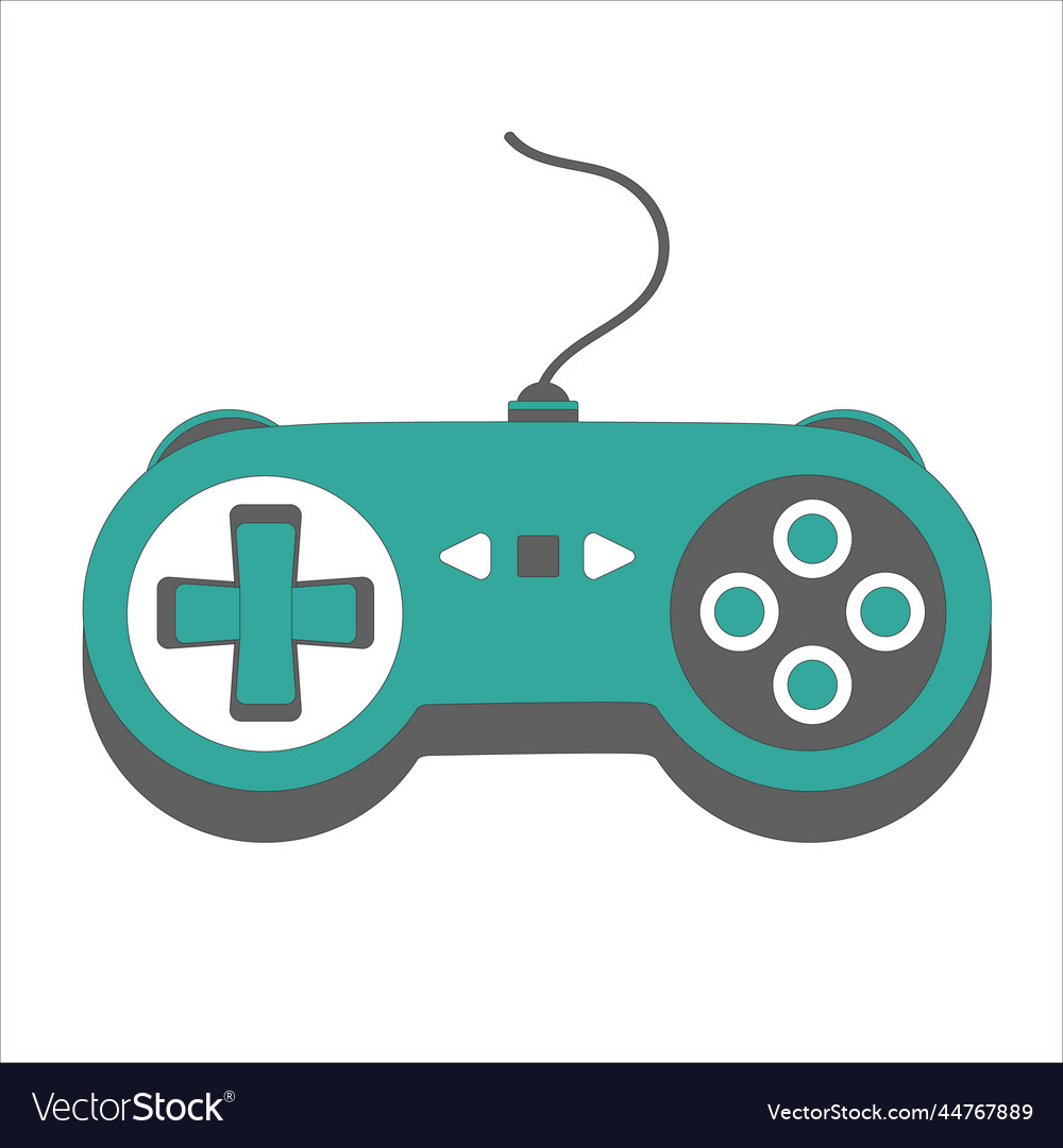 Gamepad controller isolated Vector Image Gamepad controller isolated