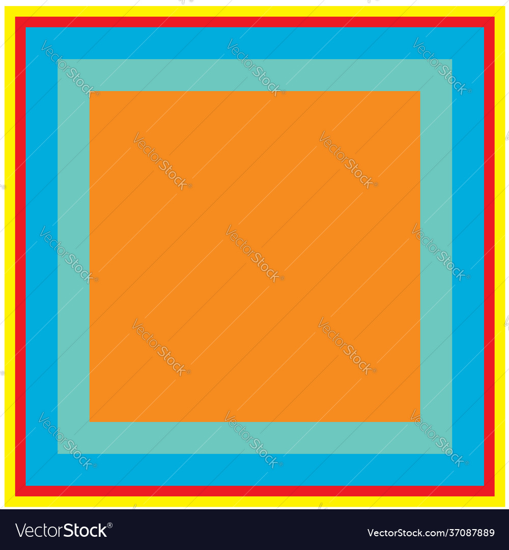 Random overlapping squares pattern background vector image Random overlapping squares pattern background