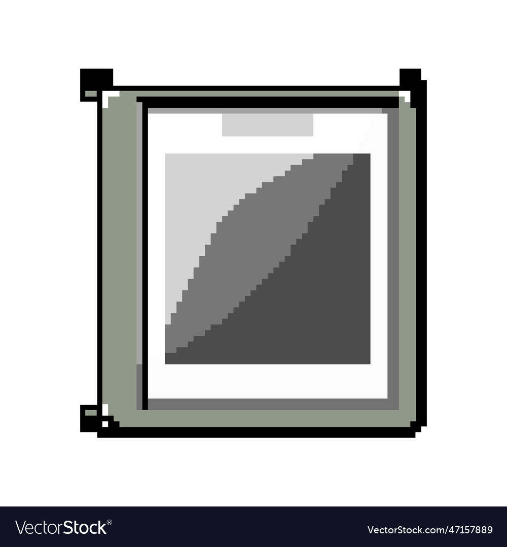 Screen ebook reader game pixel art Royalty Free Vector Image