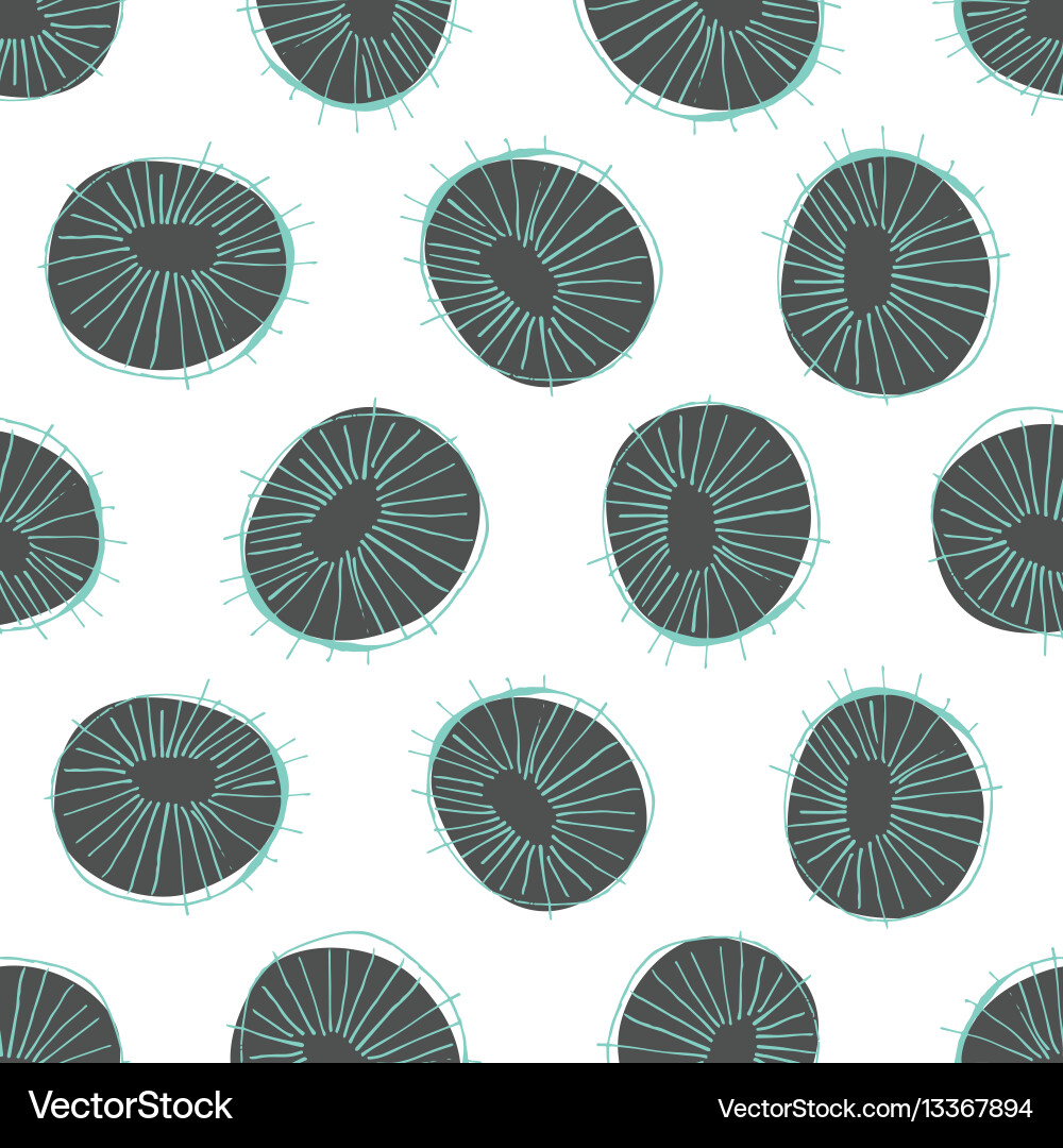 Cute clouds seamless pattern Royalty Free Vector Image