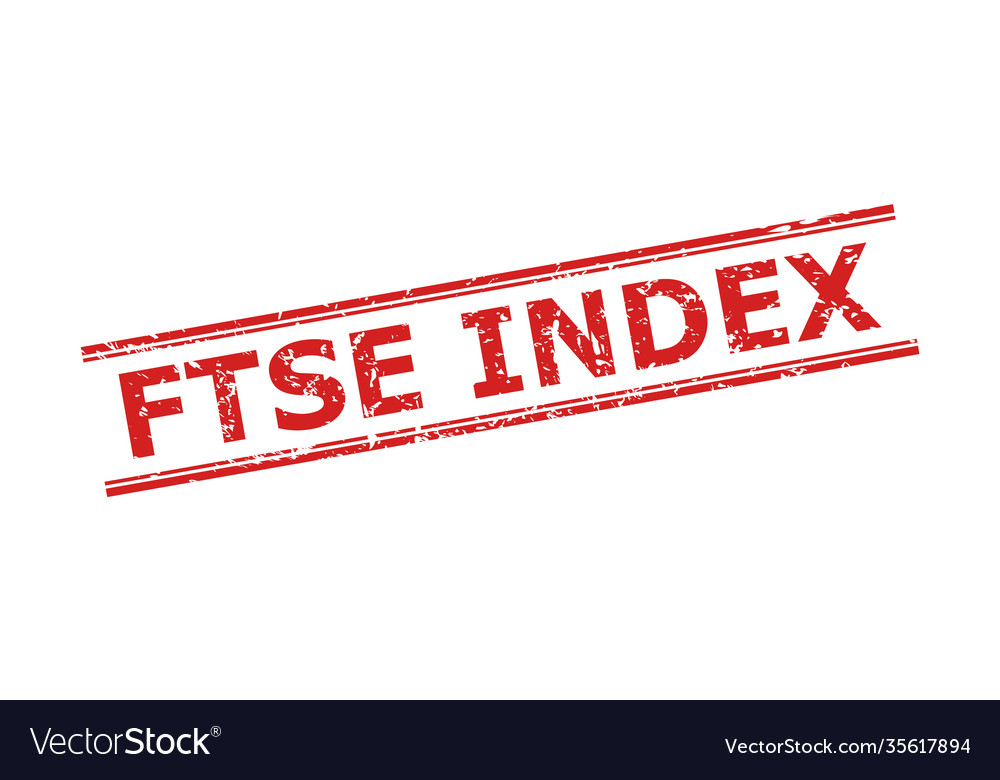 Ftse index watermark with unclean texture