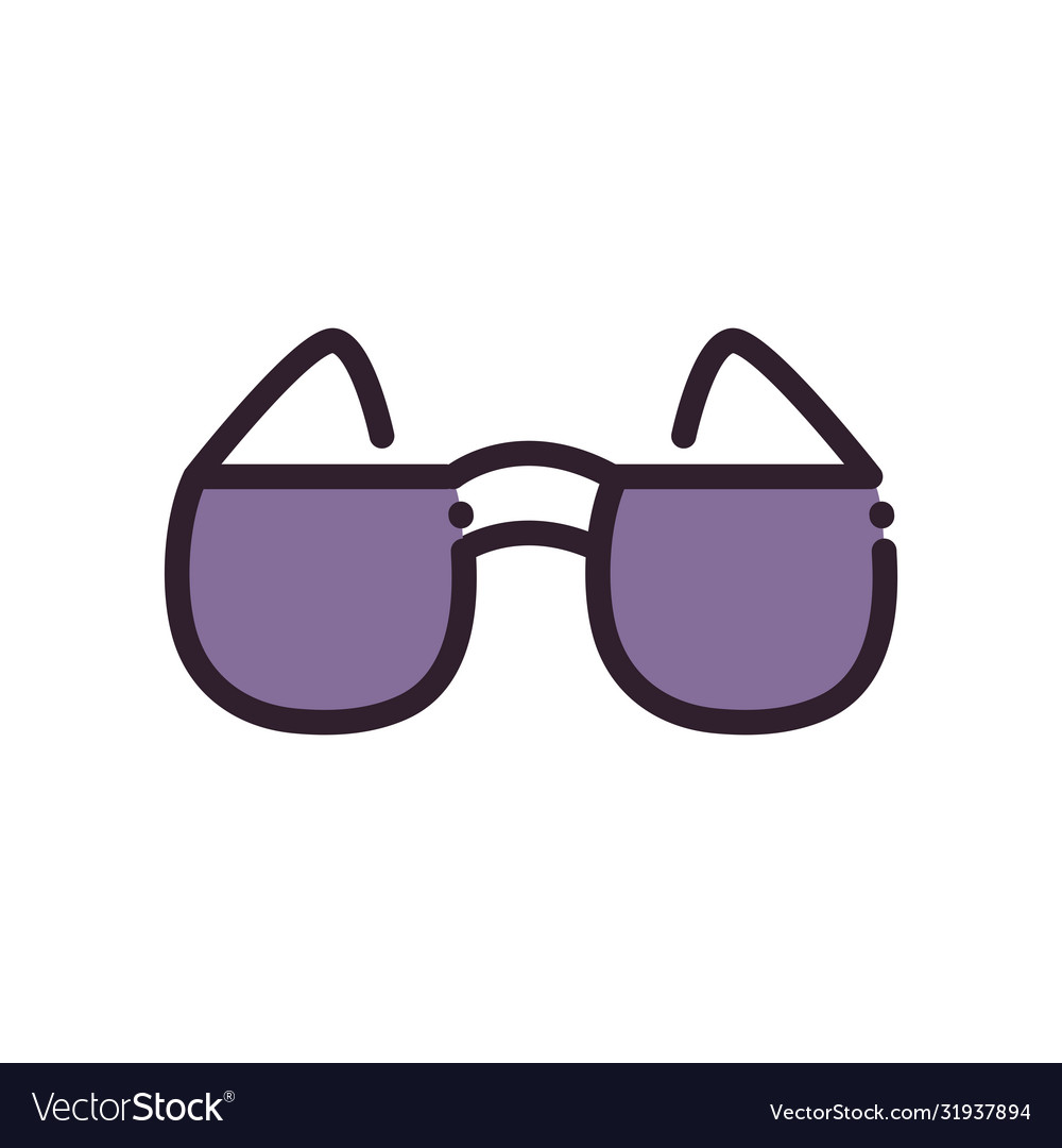 Isolierte Gläser füllen und Linie Stil Icon