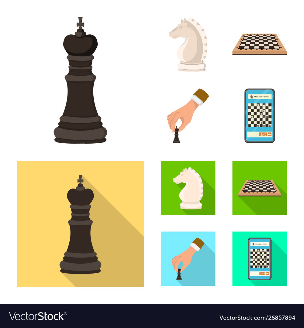 Isolated object checkmate and thin logo