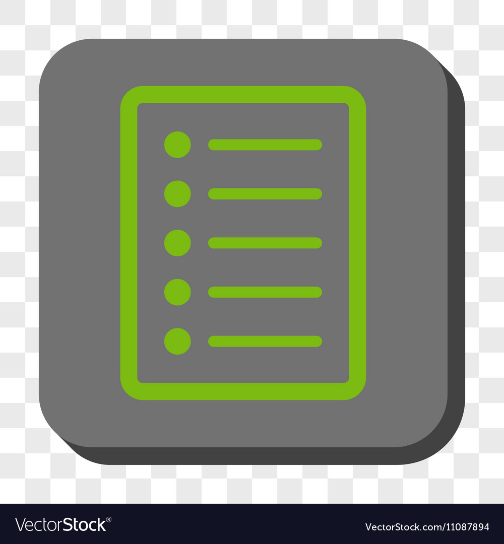 List page rounded square button