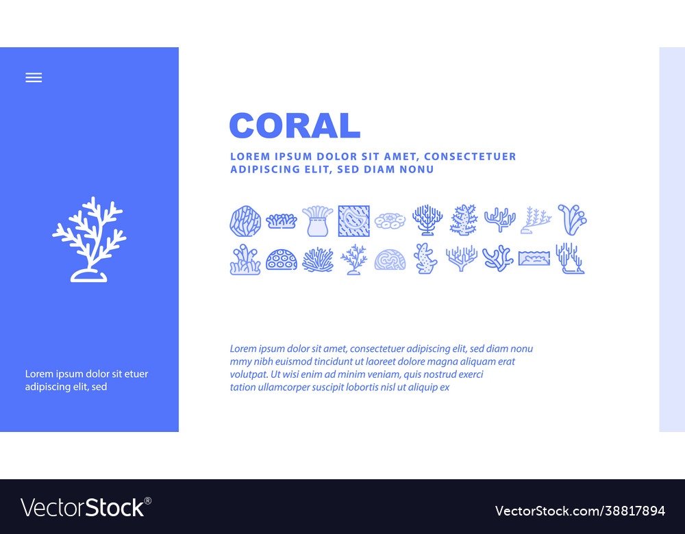 Thermometer device landing header vector image Thermometer device landing header