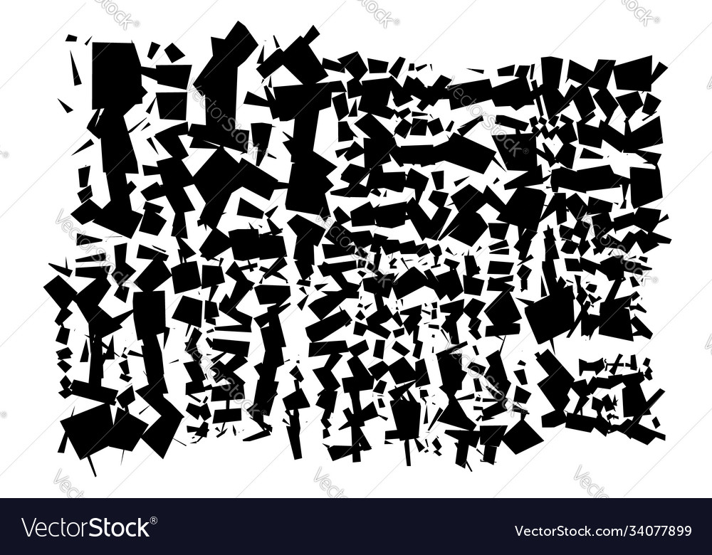 Abstract art - random geometry shapes generative vector image Abstract art - random geometry shapes generative
