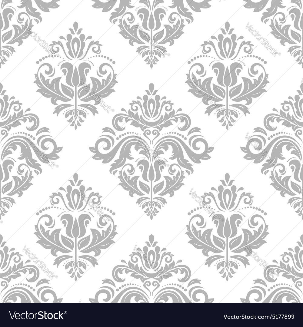 Damask seamless pattern