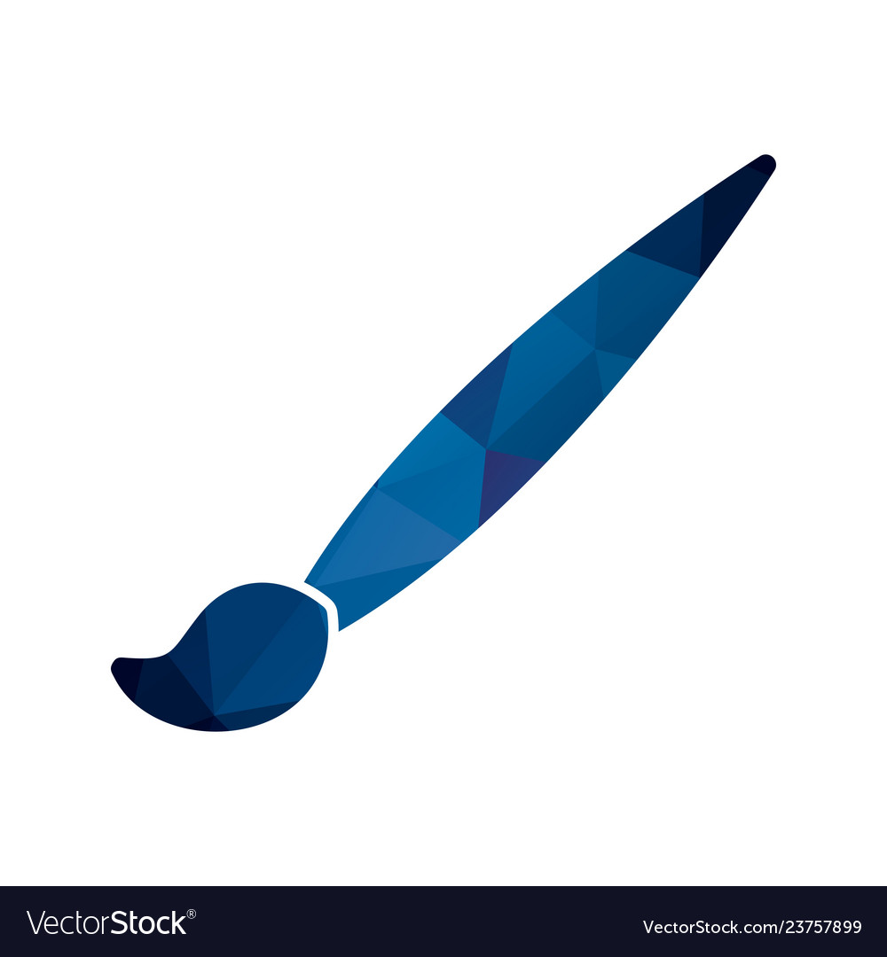 Drawing brush icon