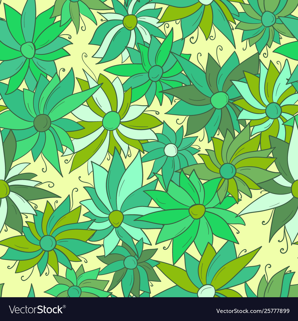 Seamless pattern background with different