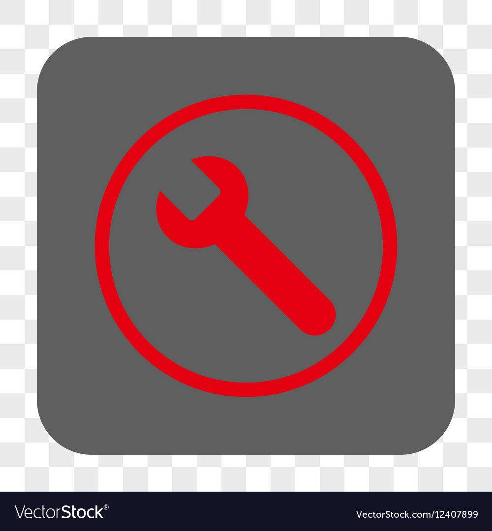Wrench rounded square button
