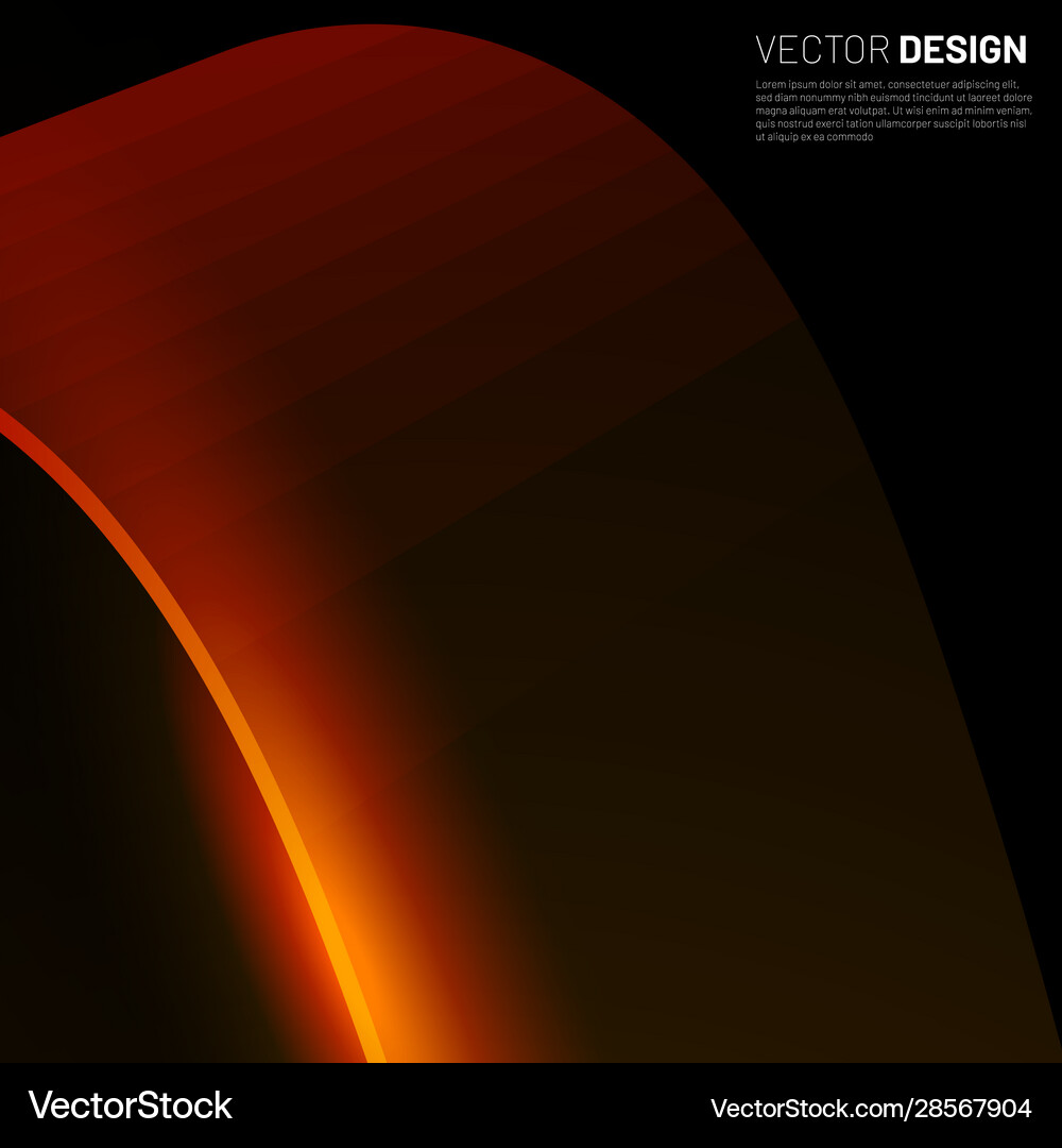 Abstract geometric background wave gradient shape Vector Image
