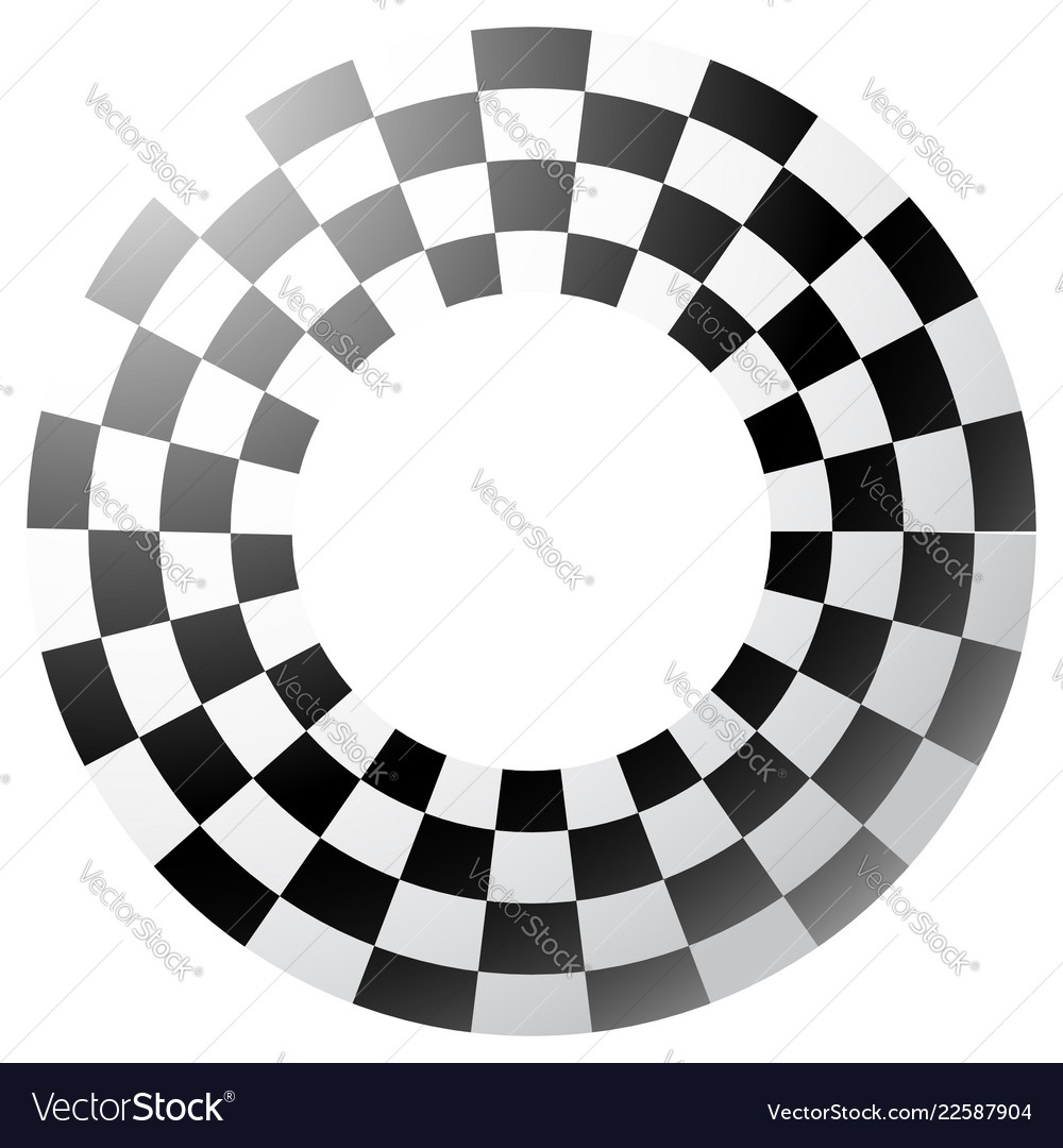 Classic Checkered Border Pattern