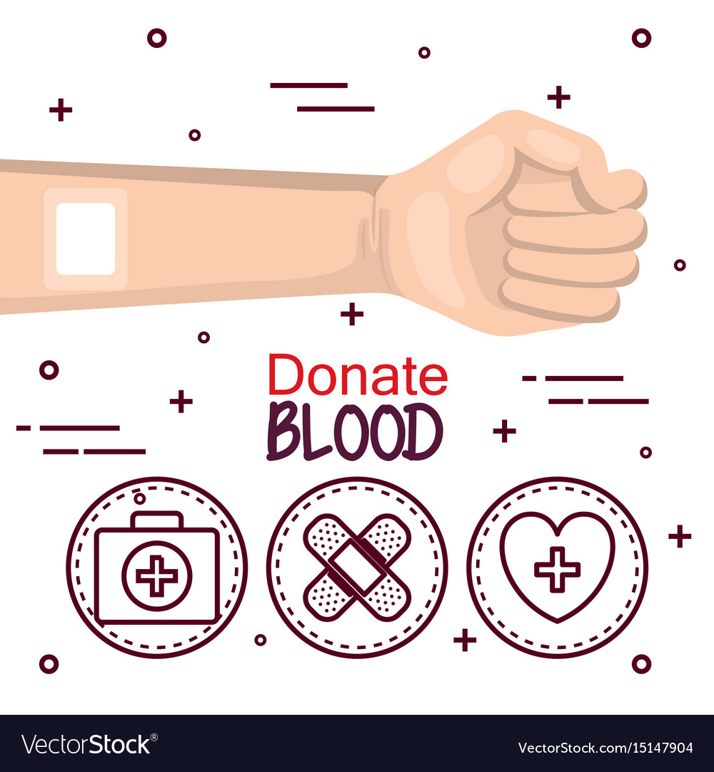 Donating blood design