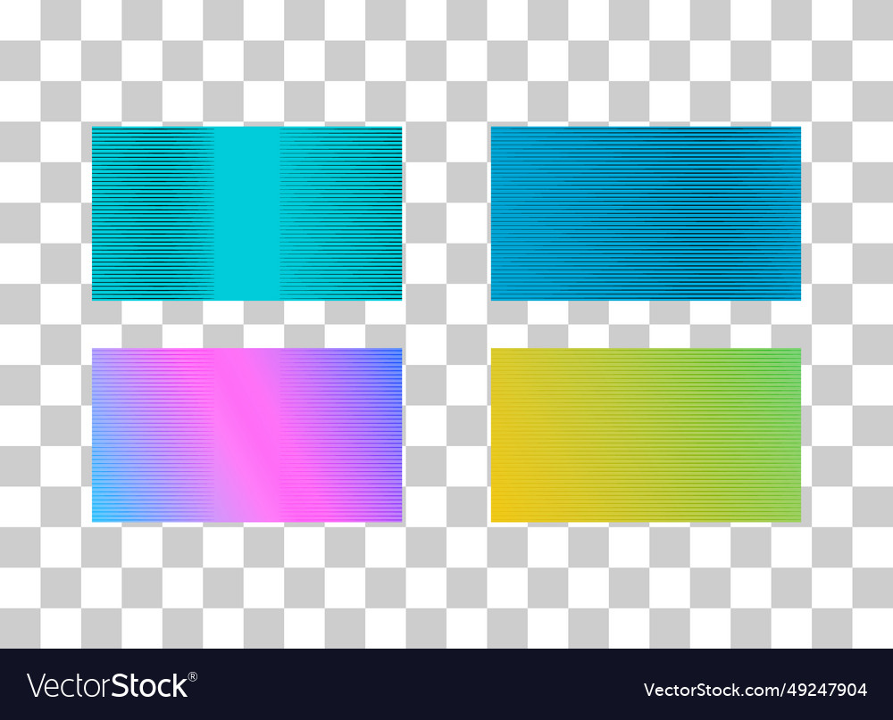 Set of graphic web background horizontal line vector image Set of graphic web background horizontal line