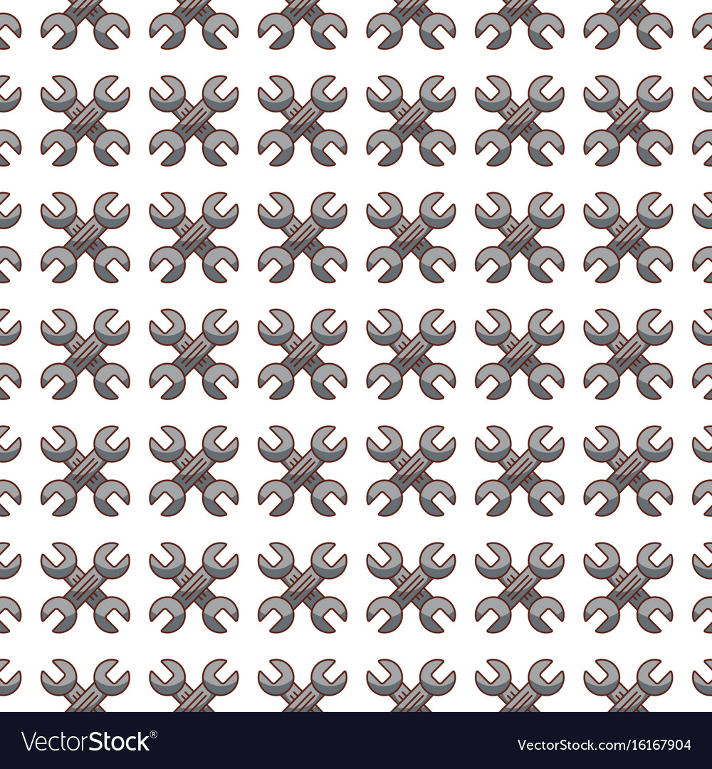 Wrench tool pattern background