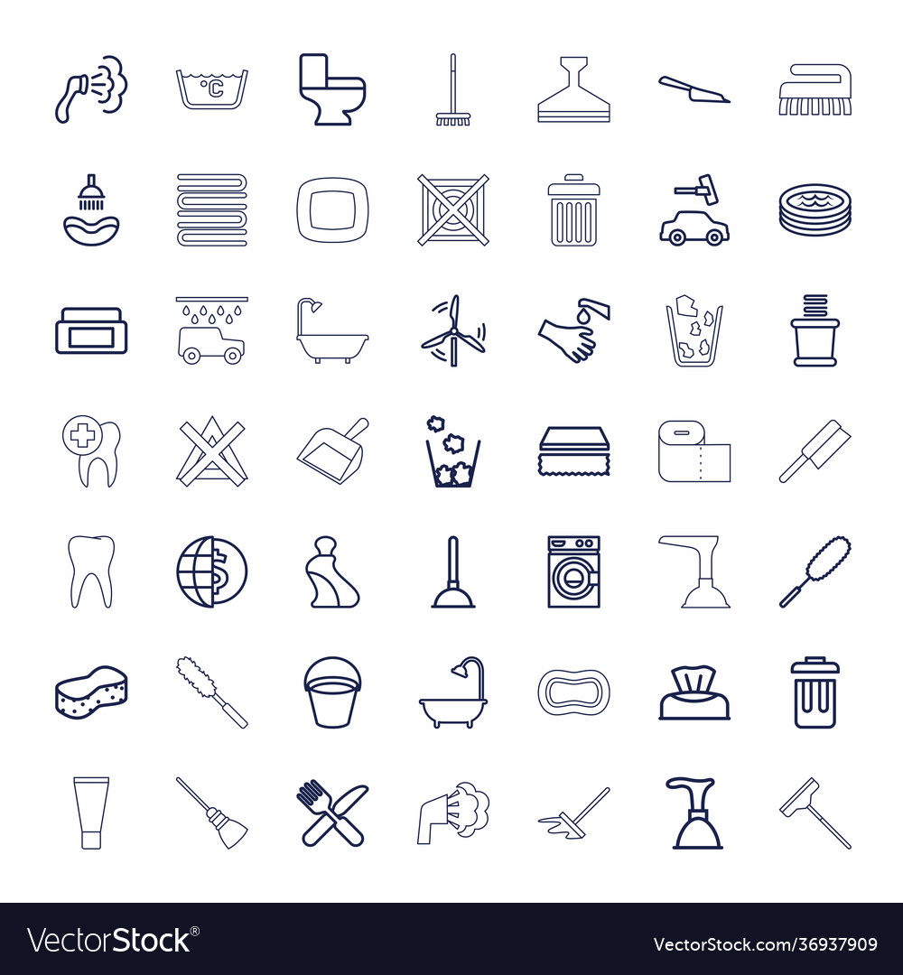 49 clean icons