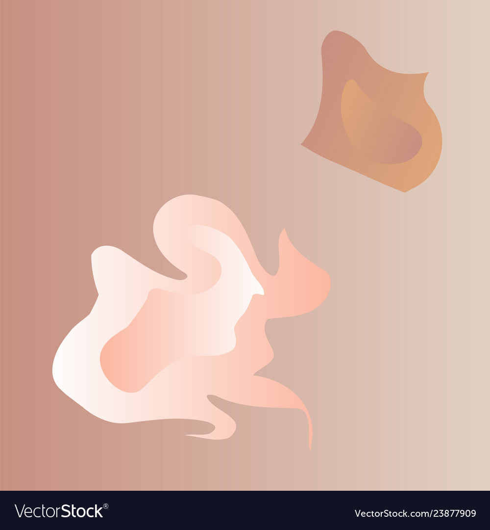 Abstract gradient background with color blots Vector Image Abstract gradient background with color blots