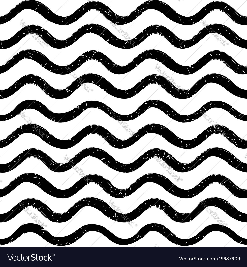 Abstract Wavy Line Pattern