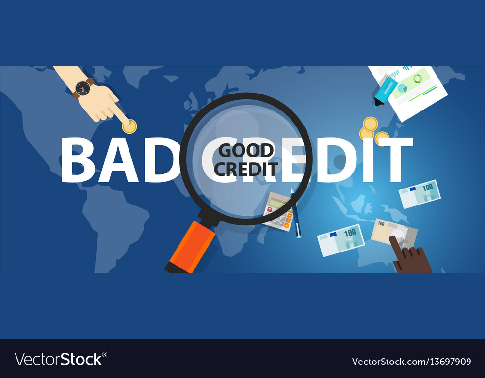 Bad credit vs good score loan financial