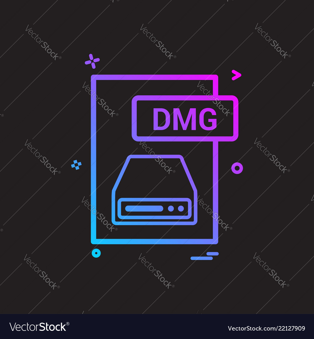 Dmg file format icon design
