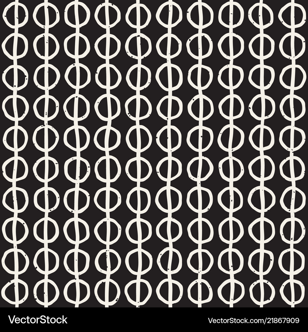 Hand drawn seamless pattern abstract geometric Vector Image
