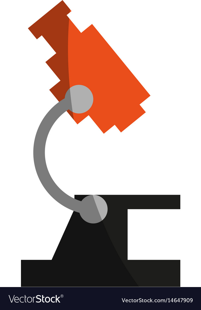 Microscope science icon image