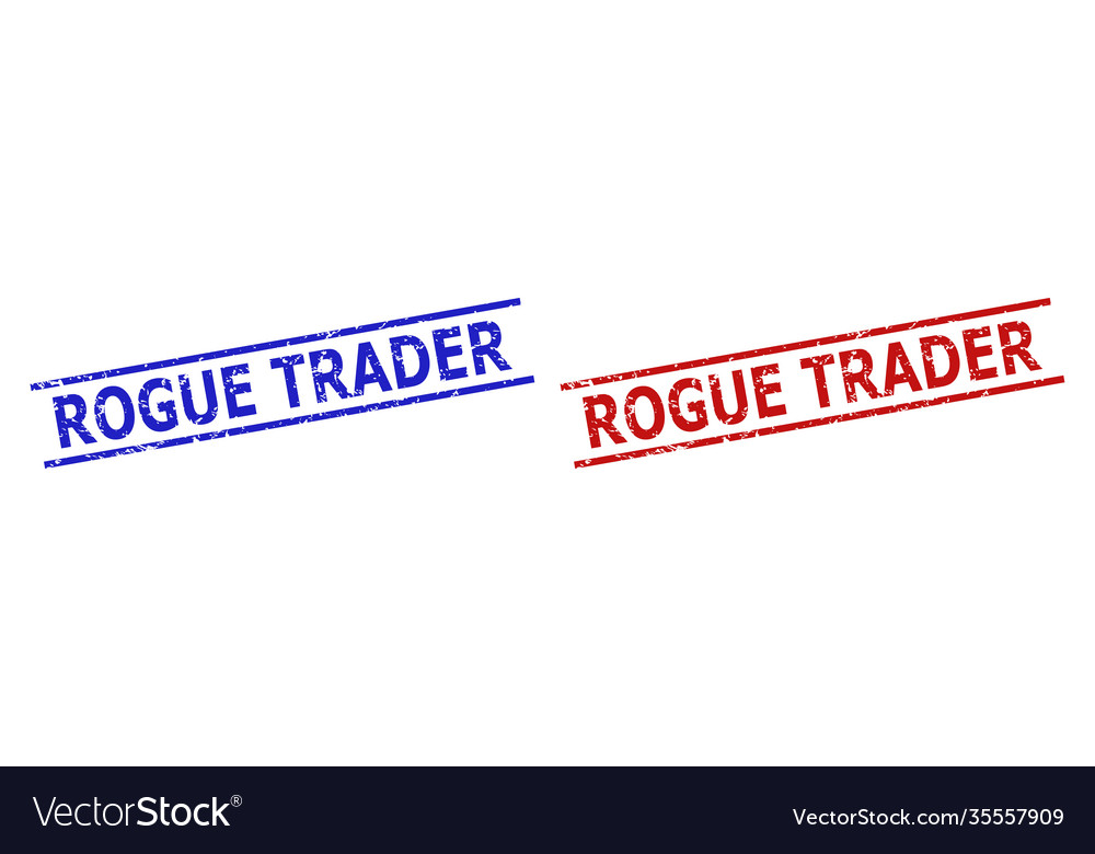 Rogue trader stamps with grunged surface