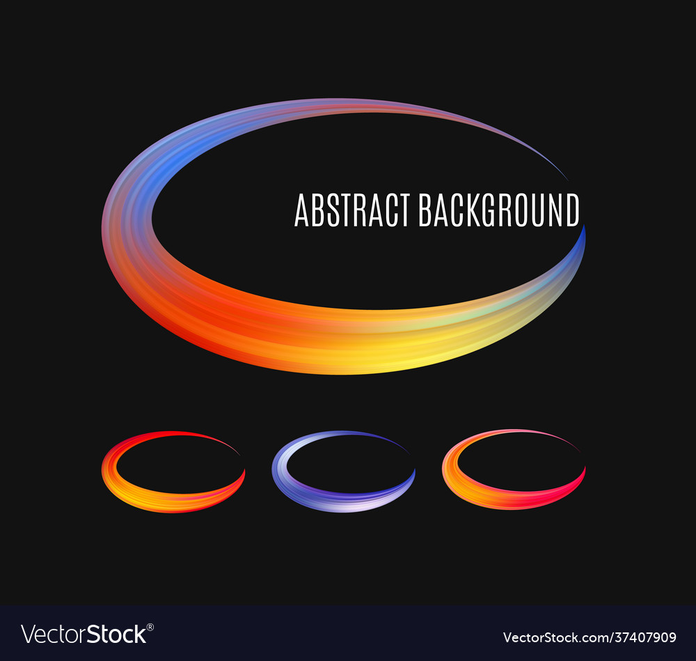 Set colorful modern label logo grunge circle vector image Set colorful modern label logo grunge circle