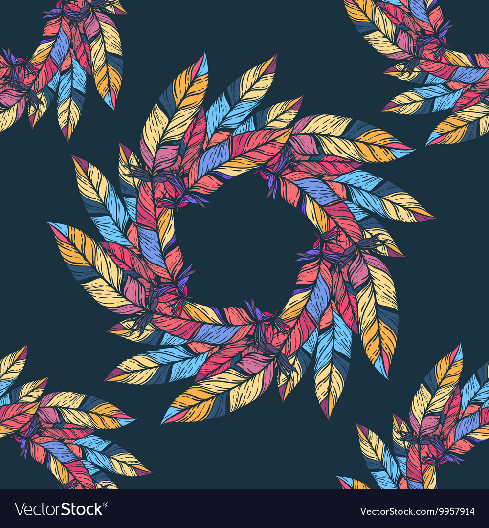 Color circular pattern round kaleidoscope
