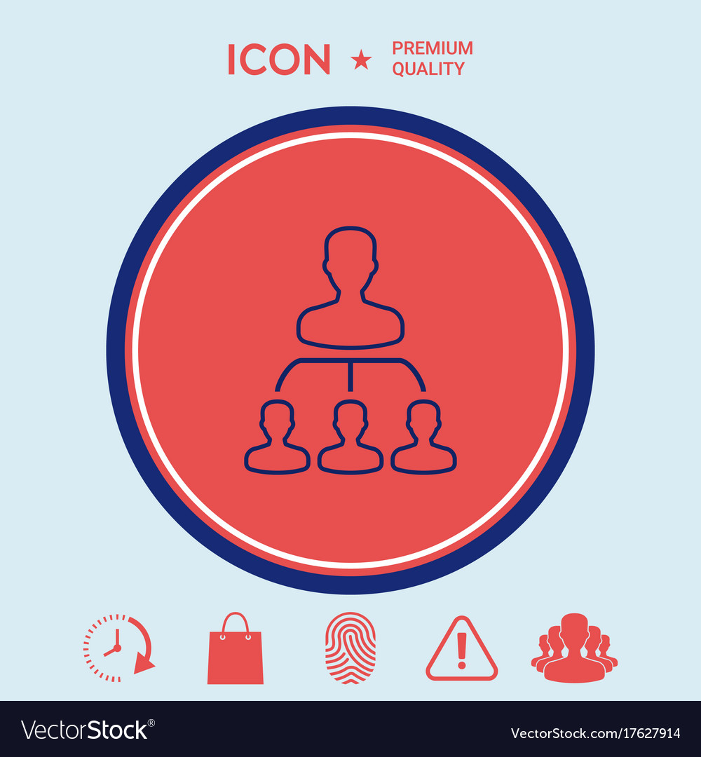 Hierarchy - line icon