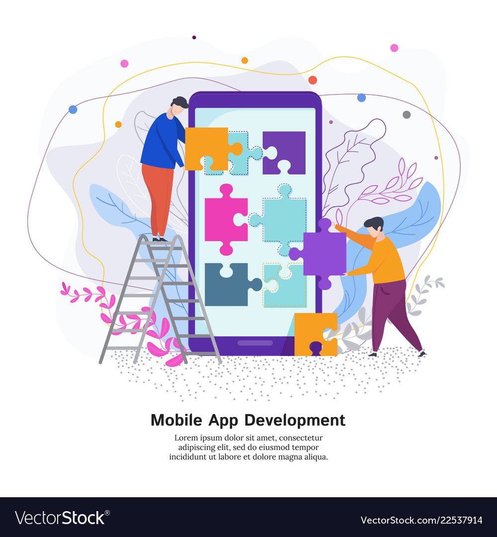 Mobile App Development Concept