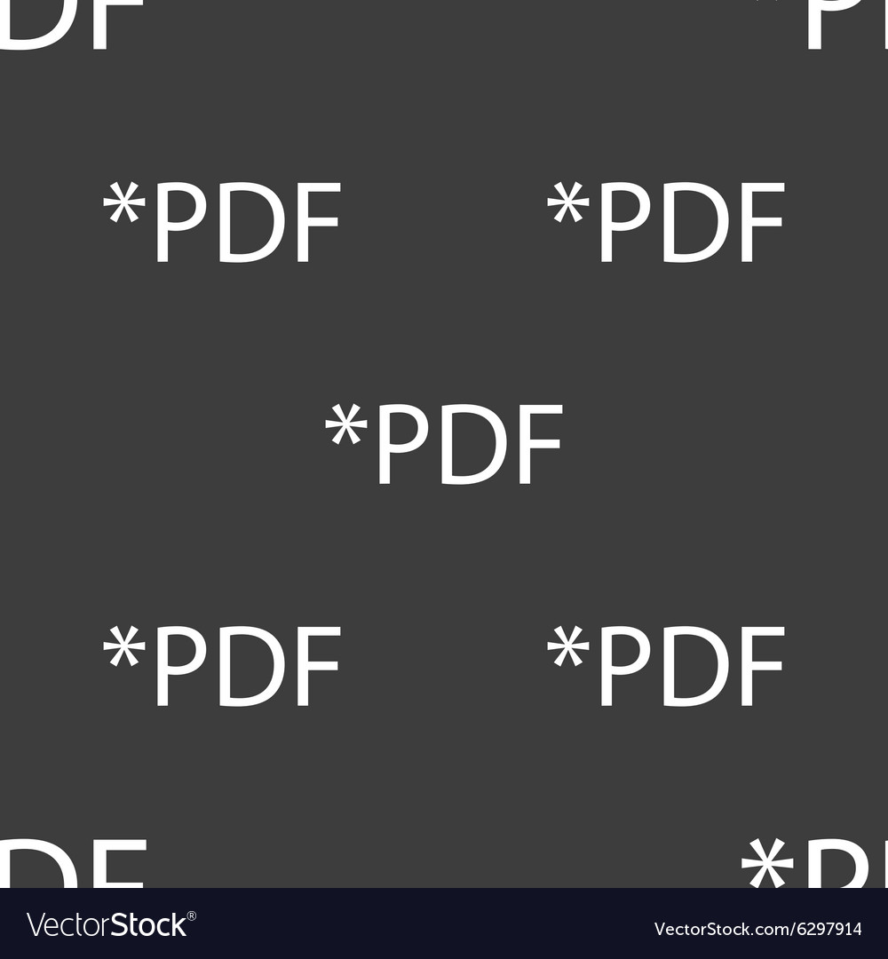 Pdf file document icon download button