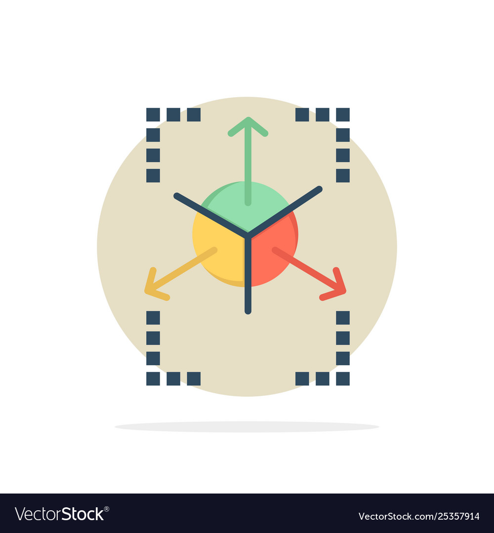 Prototype grid database chart abstract circle vector image Prototype grid database chart abstract circle
