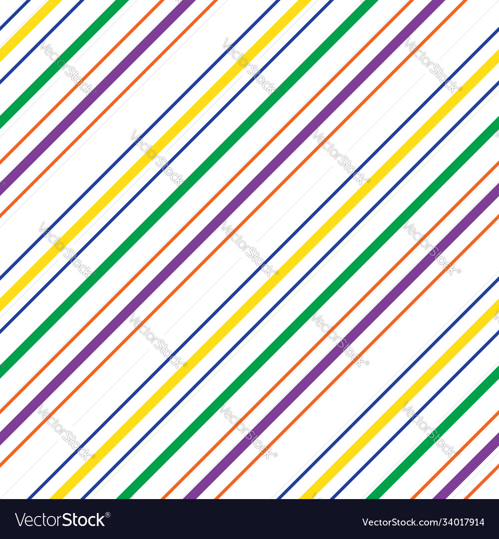 Rainbow stripe seamless pattern background Vector Image Rainbow stripe seamless pattern background