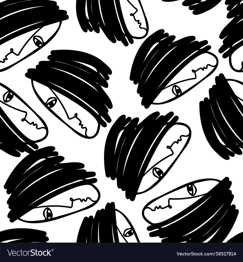 Seamless pattern design vector image Seamless pattern design