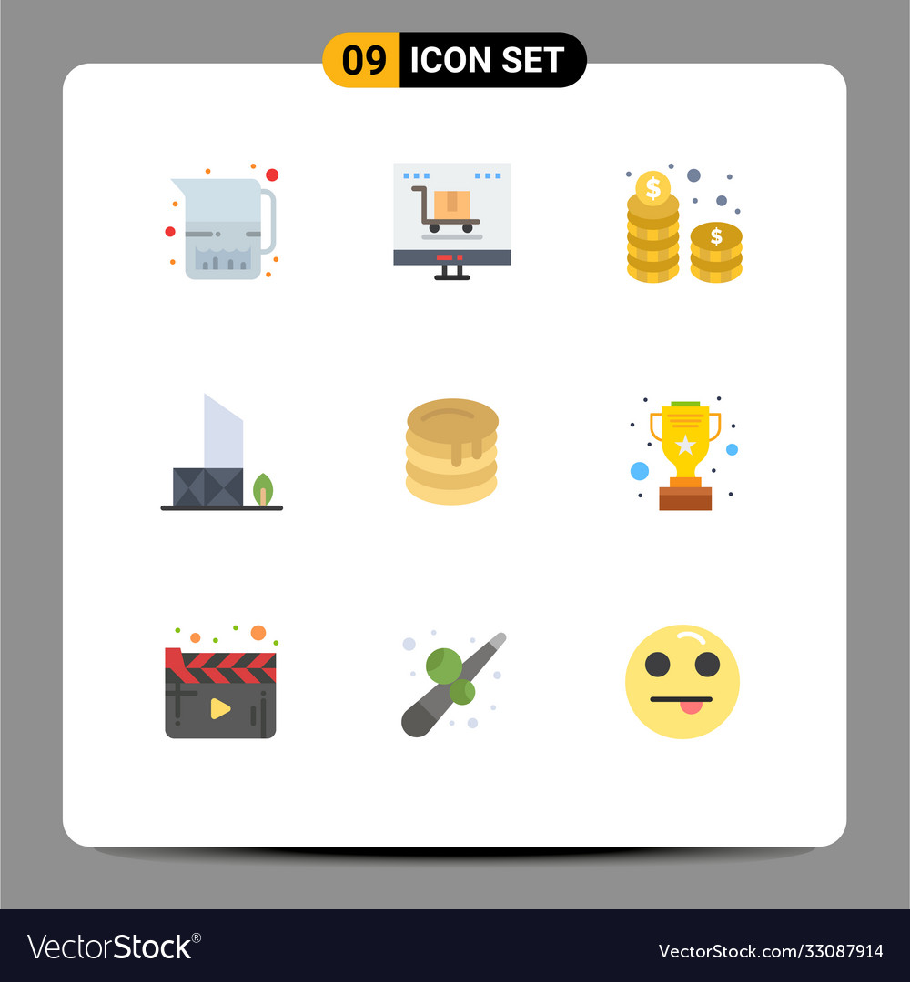 User interface pack 9 basic flat colors