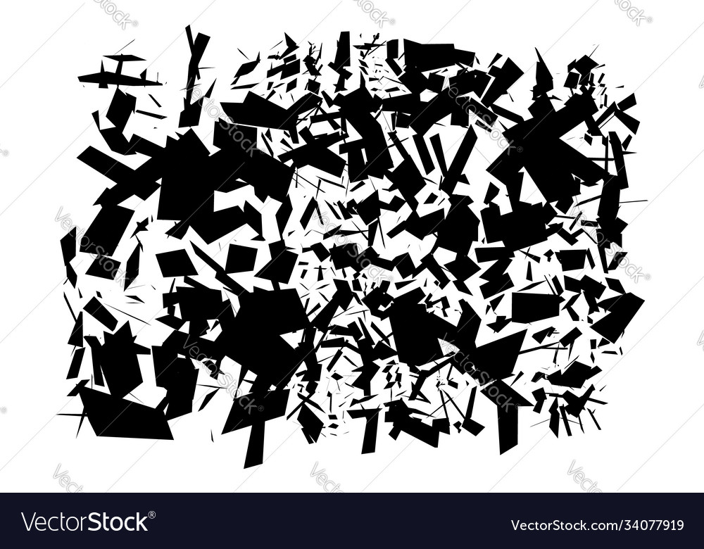 Abstract art - random geometry shapes generative vector image Abstract art - random geometry shapes generative