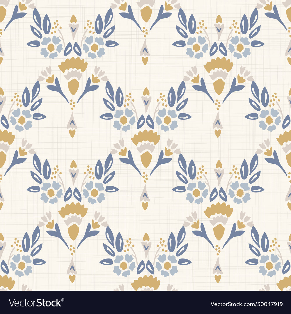 French shabby chic damask texture Royalty Free Vector Image