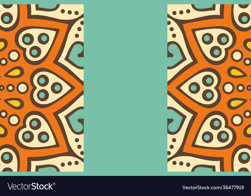 Islamic background with mandala Royalty Free Vector Image