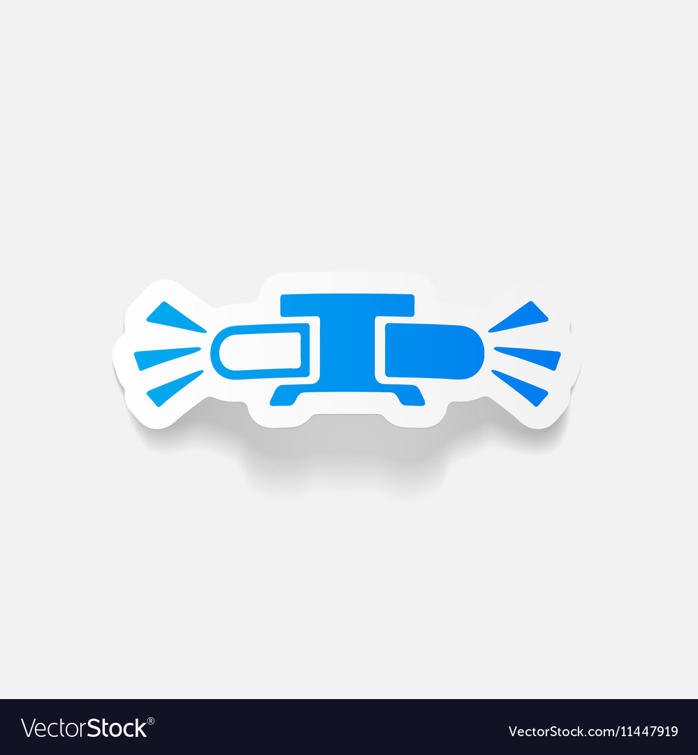 Realistic design element flasher