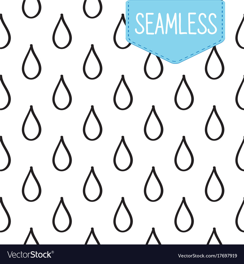 Seamless pattern of simple