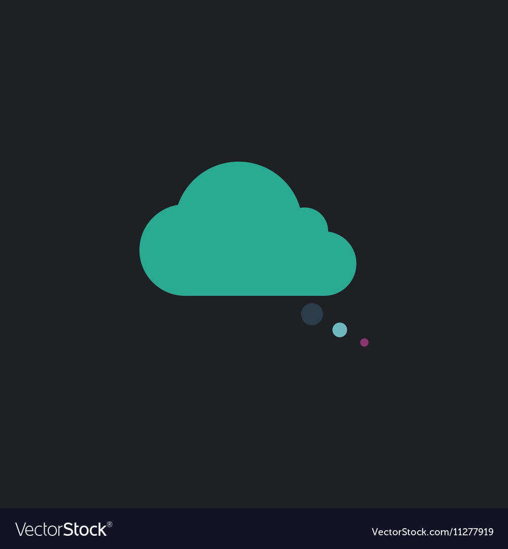 Speech bubble computer symbol